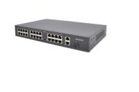 Videopark VP-24P-2UPG-1SFP-300W 10/00 24+2 Gıga Uplink + 1Sfp  POE SWITCH 